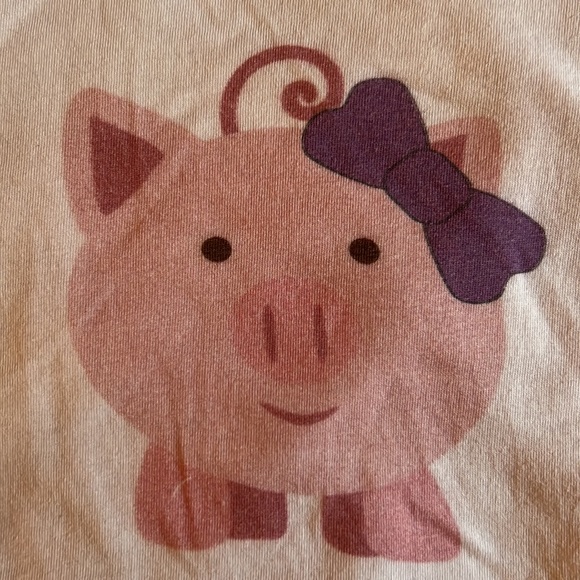 Cafe Press Piggy Maternity Tank with Side Ruching - Picture 4 of 5